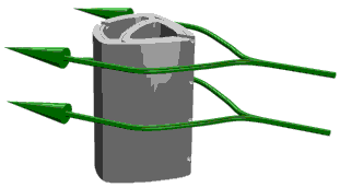 Extruded Shape Averaging Pitot